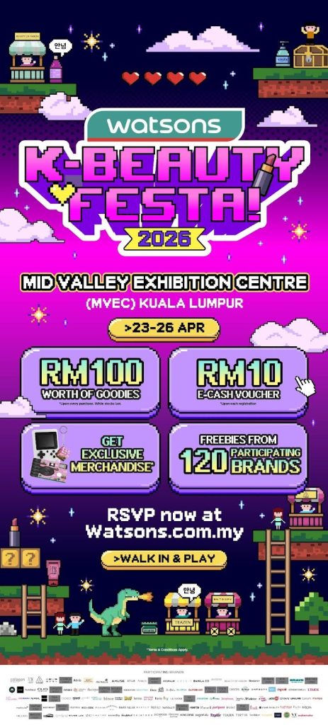 Watsons K-Beauty Festa 2026 Main Poster